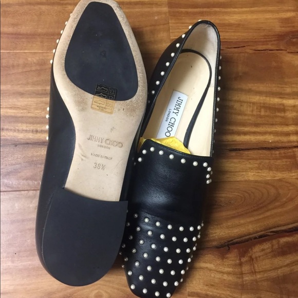 Jimmy Choo slide ons loafers 8 1/2 - Picture 3 of 7